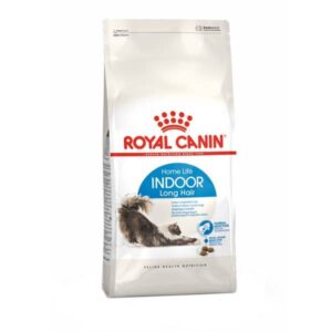 غذای خشک گربه بالغ رویال کنین مدل ایندور لانگ هیر Indoor longhair وزن 2 کیلوگرم