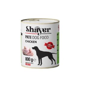 کنسرو غذای سگ شایر مدل Chicken With1 وزن 800 گرم